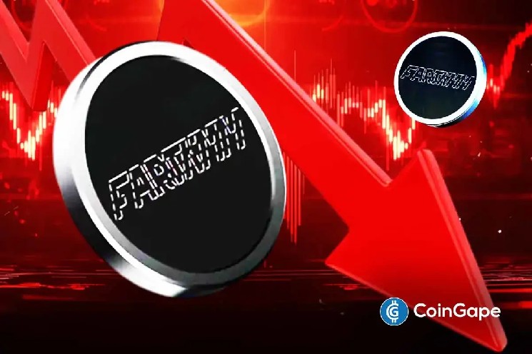 Цена Fartcoin в свободном падении: 40% аварийных вырисовывает, когда сигналы флаги медведя гибели гибель