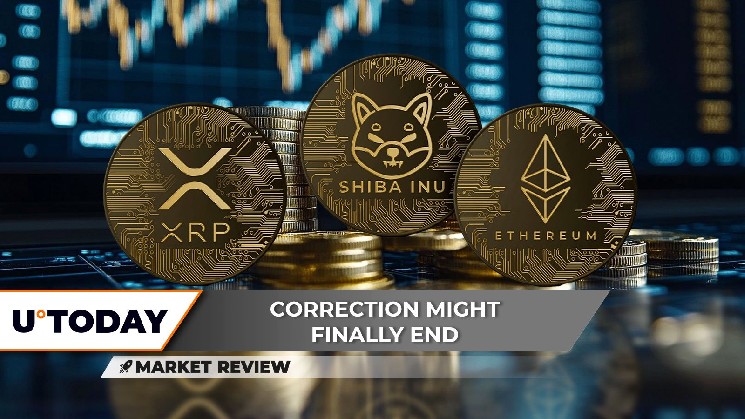 XRP: игра для медведей? Шиба Ину (Шиб) отскакивает от могилы, Ethereum (ETH), готовый взорвать 4000 долларов