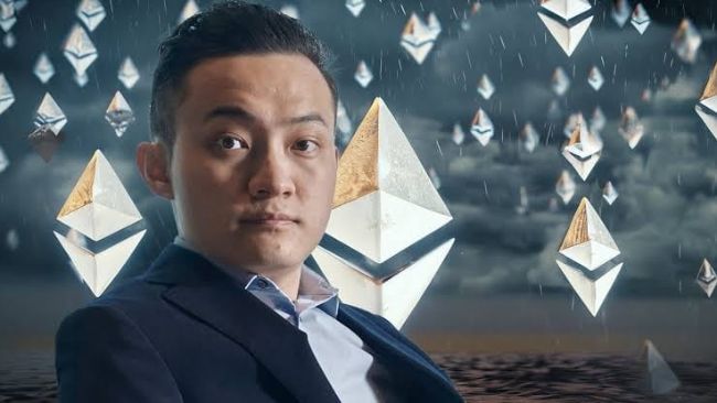 Основатель Tron Джастин Сан раскрывает план Hodl Ethereum, несмотря на снижение цены