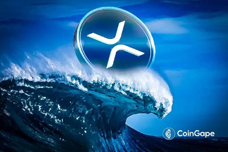 Киты выходят на 130 млн XRP в виде цены $ 3,82