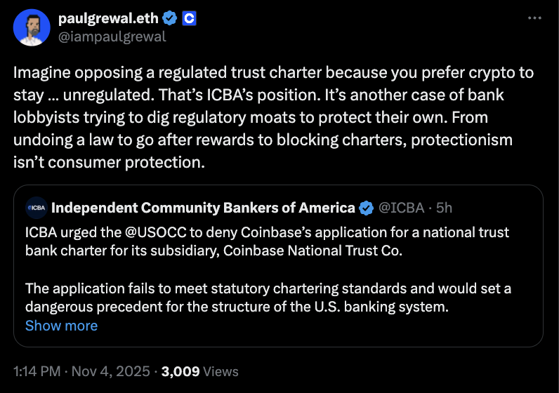 Coinbase, Government, Banks, Cryptocurrency Exchange