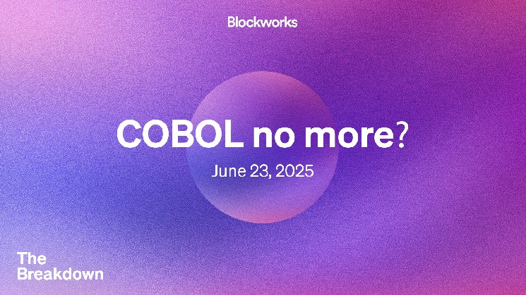 Блокчейны могут наконец -то бесплатные банки от Cobol