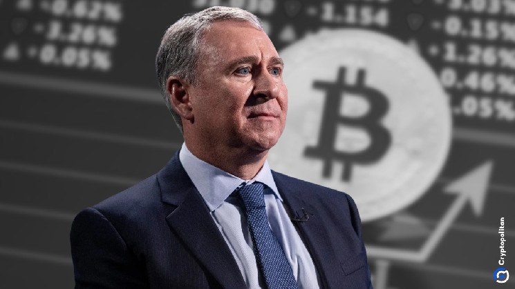 Ken Griffin, PDG de Citadel, dit qu’il regrette de ne pas avoir acheté de crypto sur son marché baissier