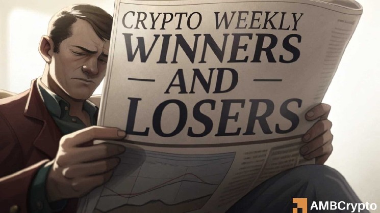 Crypto market’s weekly winners and losers – ALGO, OFT, SIREN, CORE