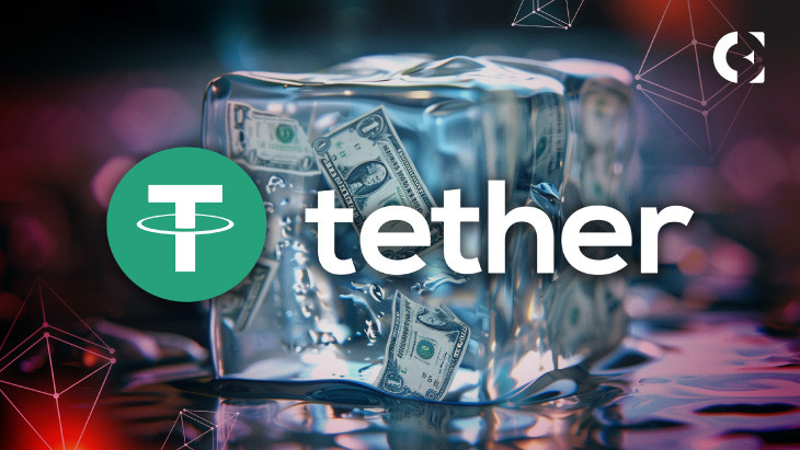 Tether заморозил 5,2 млн долларов США на 12 адресах ETH