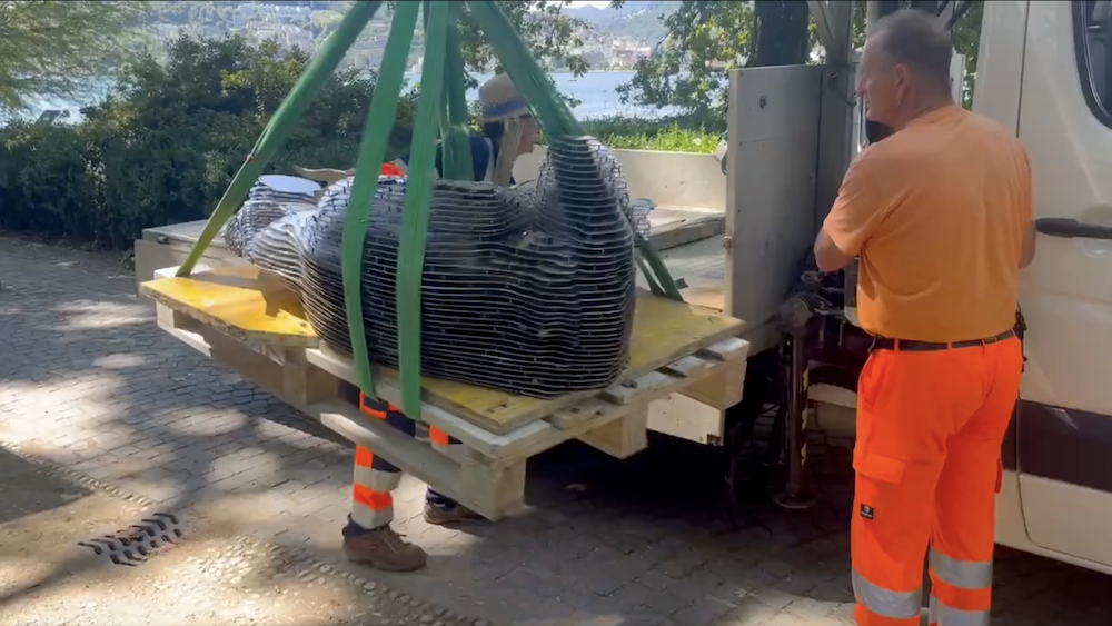 Iconic Satoshi Nakamoto statue recovered by Lugano municipality Iconic Satoshi Nakamoto statue recovered by Lugano municipality