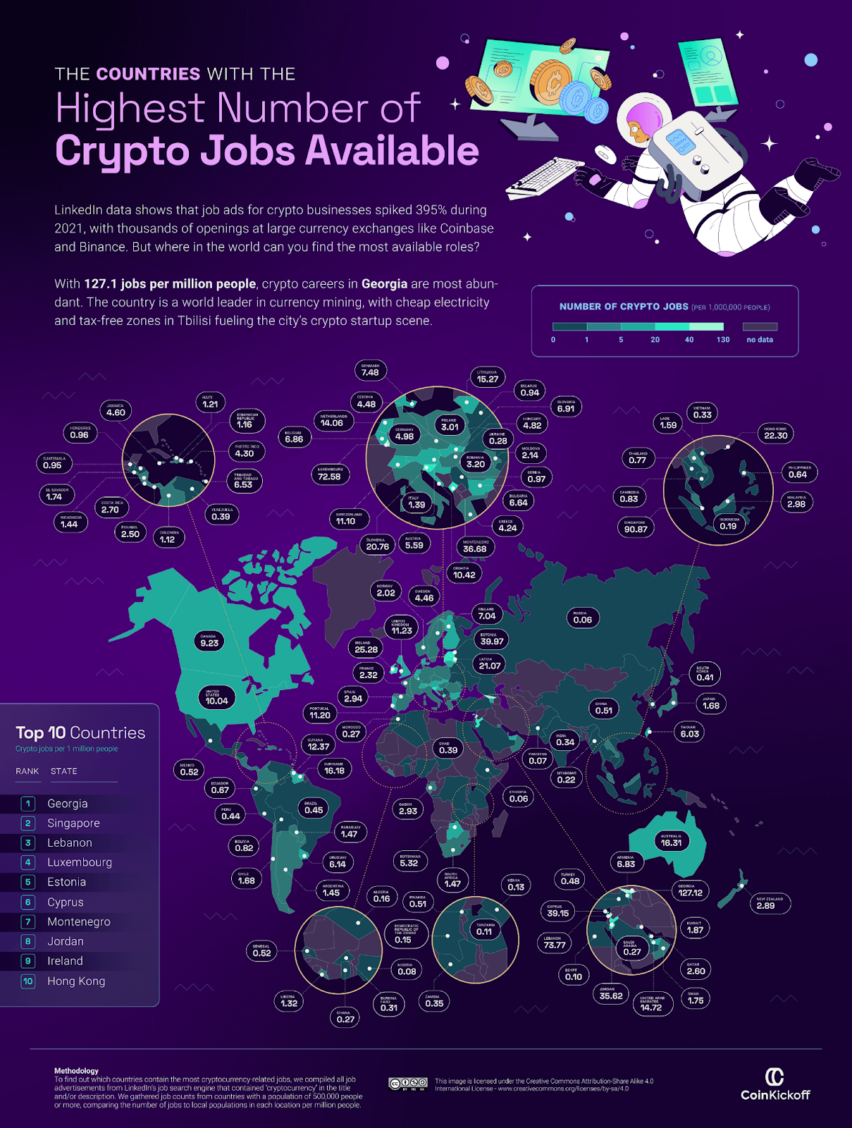 Crypto job market: top cities and industries for employment - 1