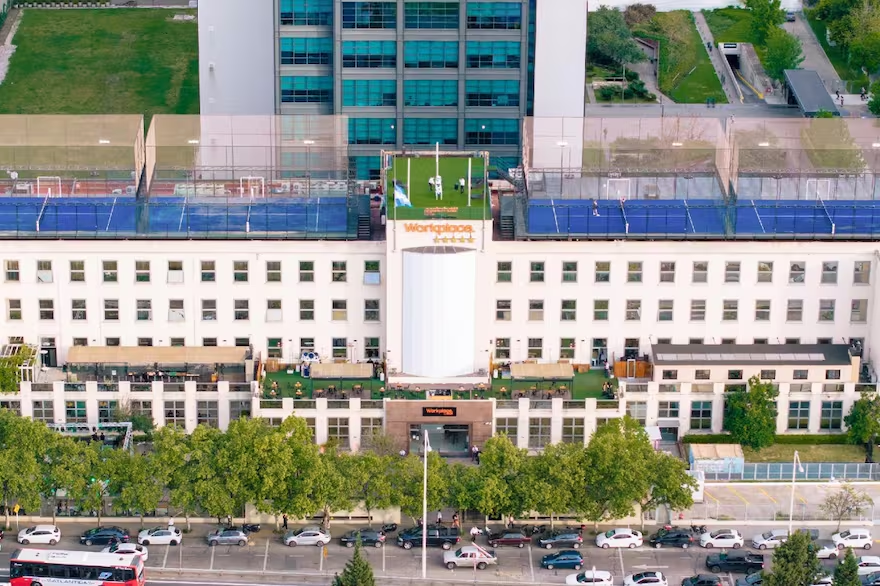Las oficinas de Ethereum se encuentran en Workplace by IRSA, Buenos Aires, Argentina. Imagen: X/@estopasohoy