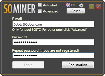 programa de minería 50miner