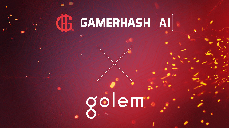 Golem Network и Gamerhash AI объединяются для увеличения вычислительных ресурсов индустрии искусственного интеллекта