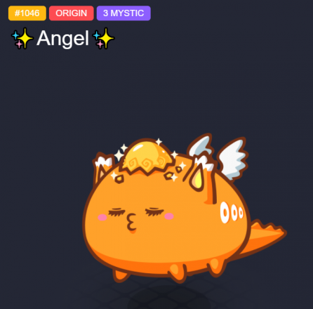 The most expensive Axie ever sold.
