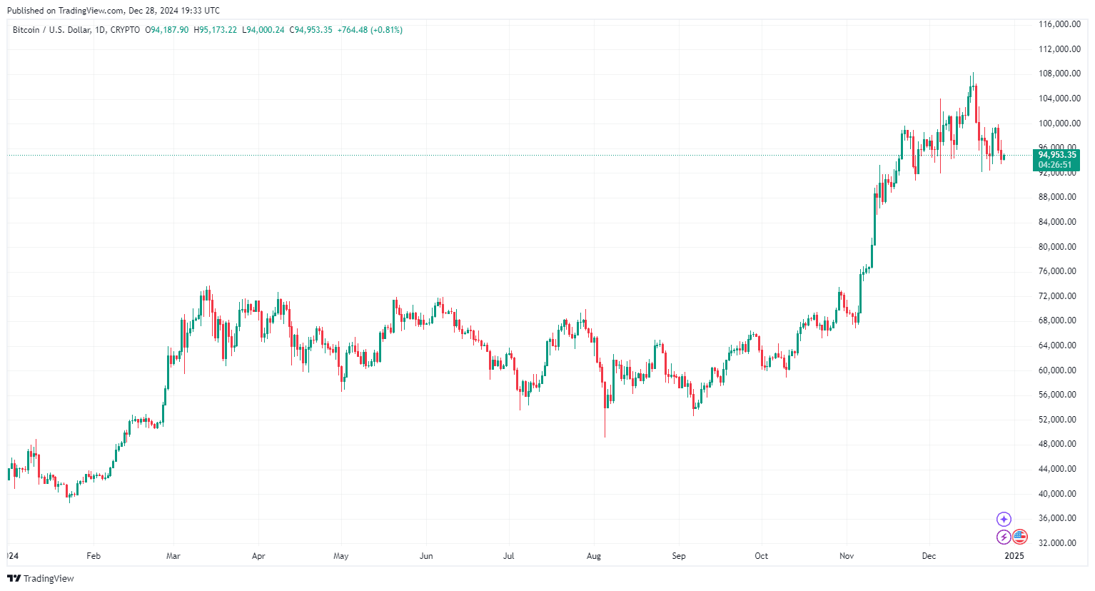 By TradingView - BTCUSD_2024-12-28 (YTD)