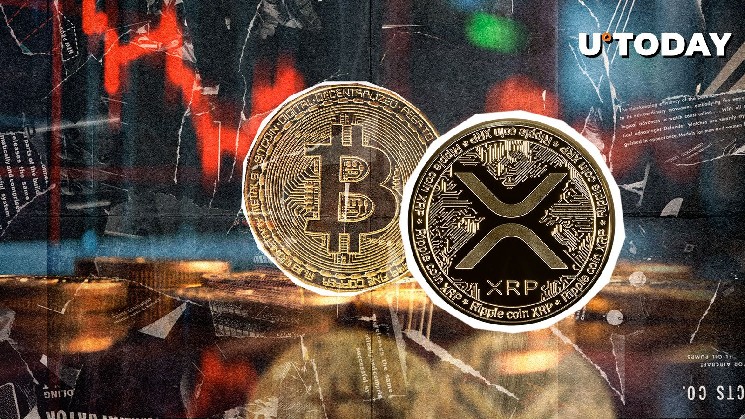 XRP образует смертельный крест против биткойнов: что впереди?