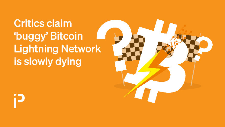 Критики утверждают, что «глючная» сеть Bitcoin Lightning Network медленно умирает
