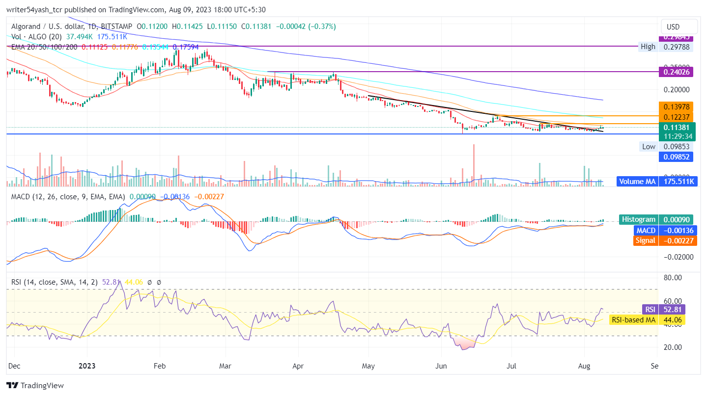 ALGO Coin Price Prediction 2023: Can Algorand Rise Upto $1 Mark?