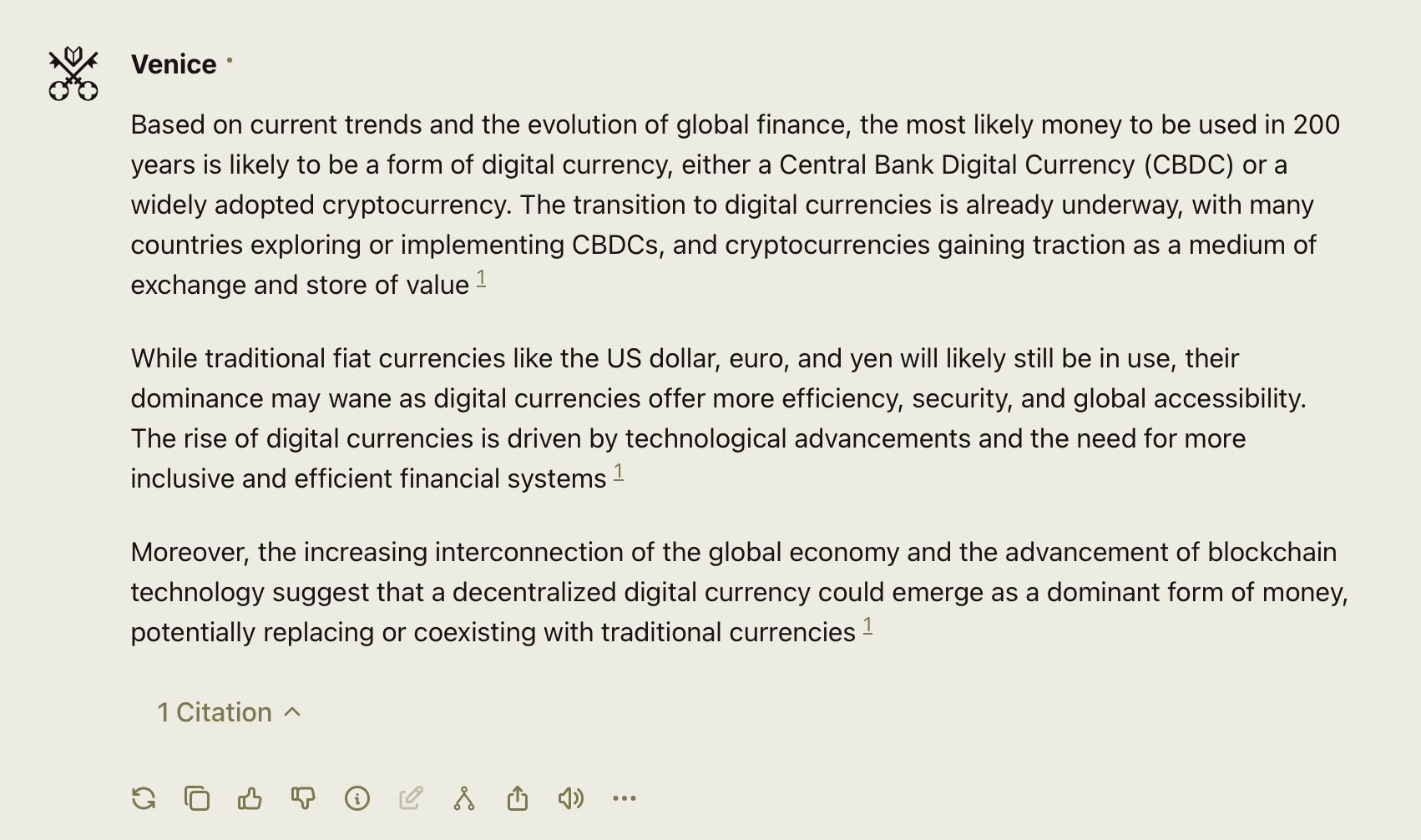 11 модели искусственного интеллекта предсказывают будущее денег за 200 лет - и Биткойн доминирует в списке 11 модели искусственного интеллекта предсказывают будущее денег за 200 лет - и Биткойн доминирует в списке