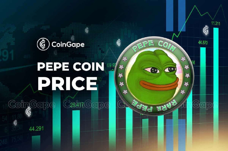 Цена Pepe Coin выросла на 22%, поскольку покупатели преодолели ключевой уровень сопротивления