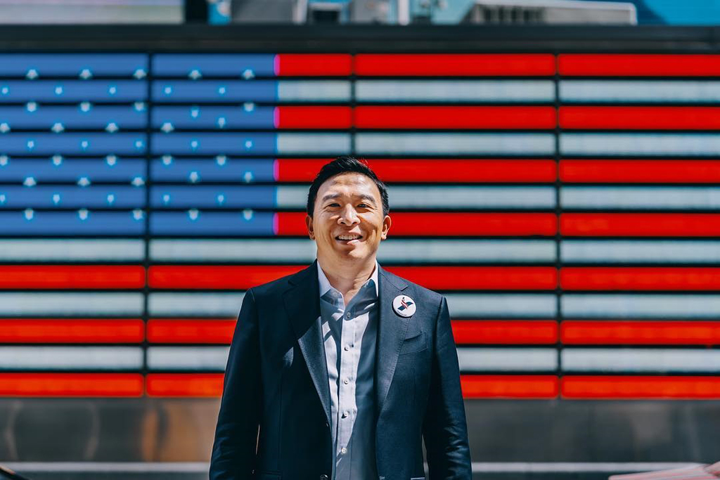 Photo: Andrew Yang for President 2020 / Instagram
