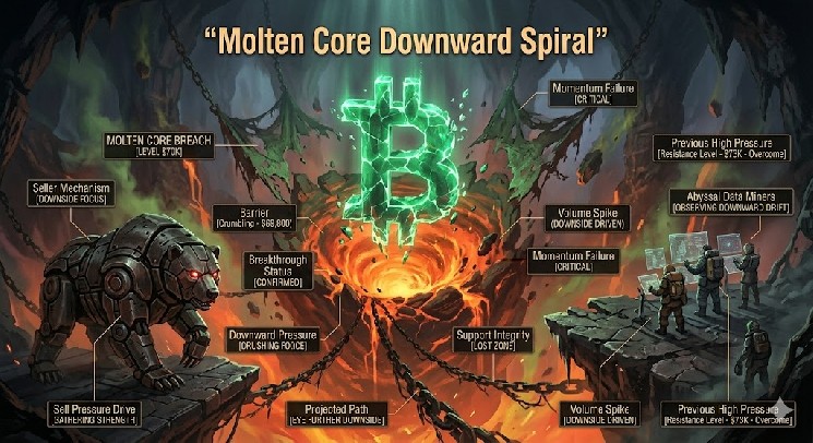 Bitcoin Price Breaks Below $70K, Sellers Eye Further Downside