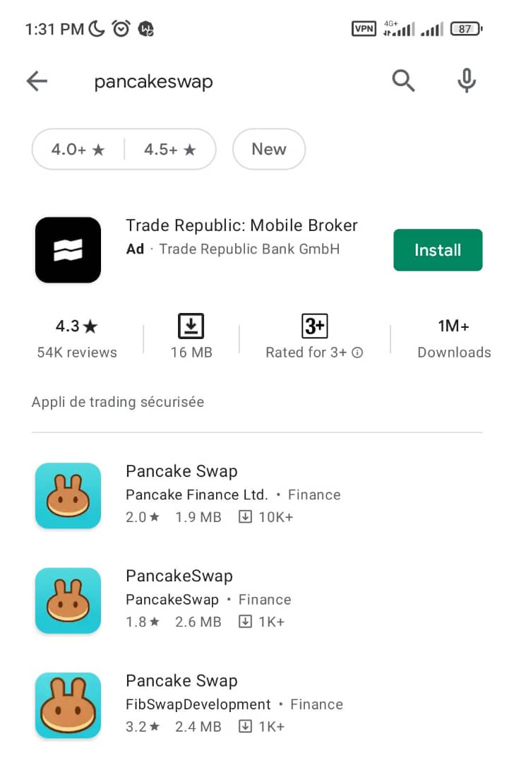 fake app store downloads