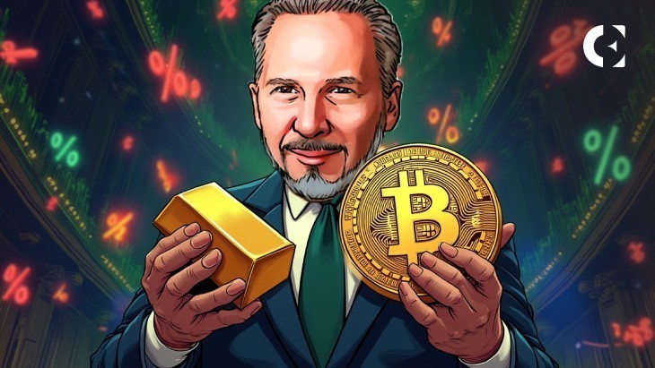 Питер Шифф утверждает, что если вы купили золото вместо биткоина или MicroStrategy, вы выросли на 27%.