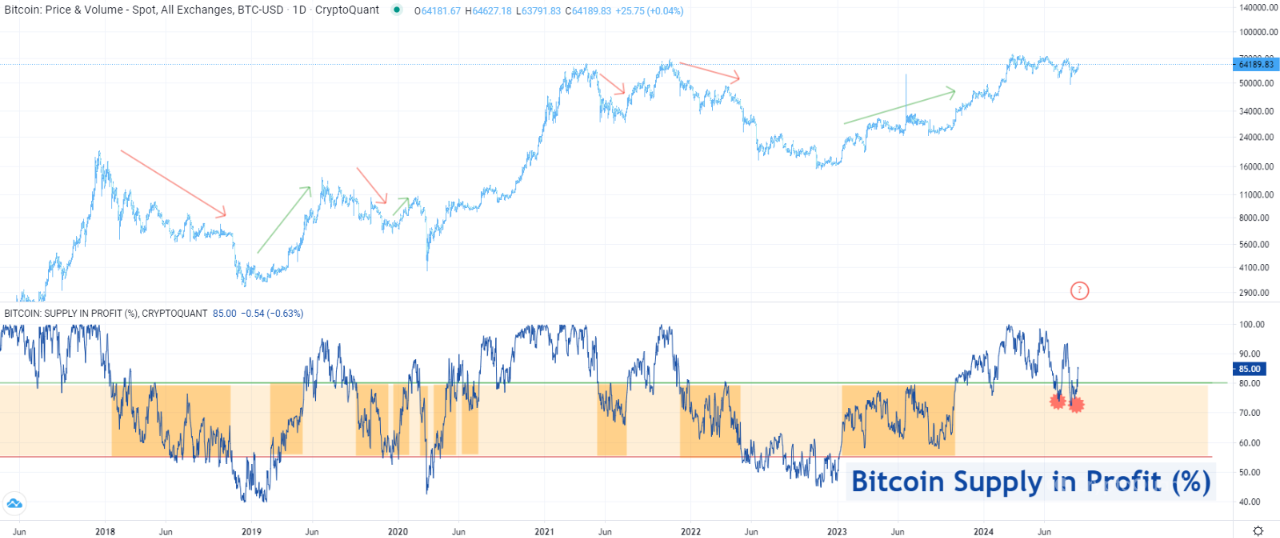 Bitcoin Menembus $64.000 Tapi Pola Ini Bisa Berarti Bull Run Tidak Aman