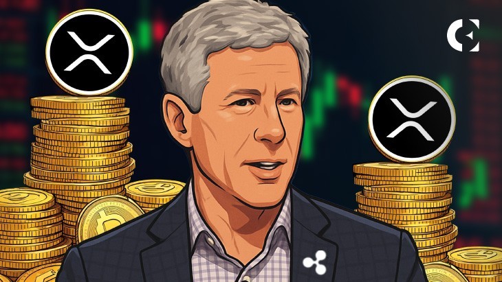 Соучредитель Ripple Крис Ларсен перевел  млн в XRP на Coinbase после того, как цена достигла 7-месячного максимума