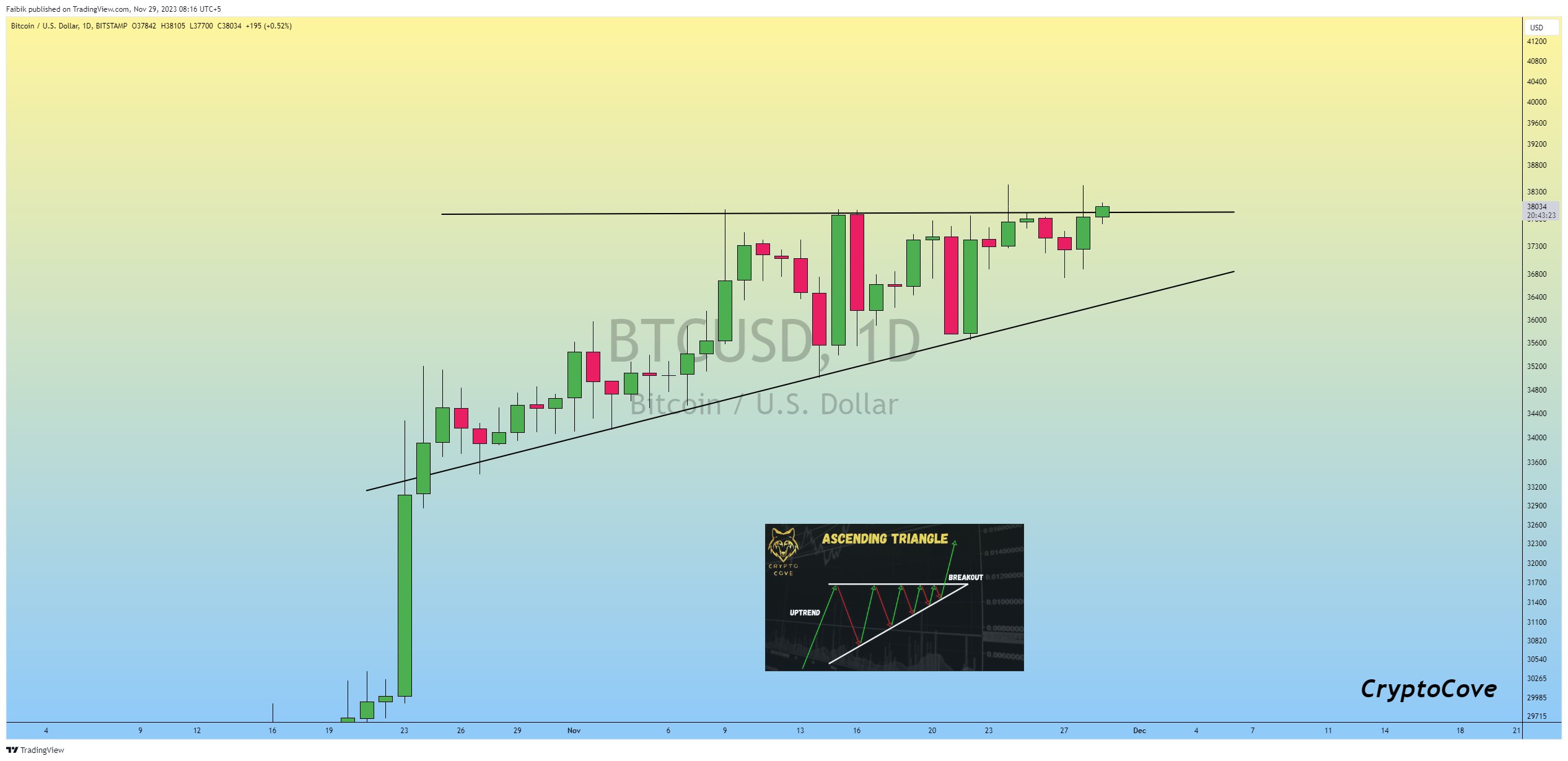 BTC/USD 1-day chart