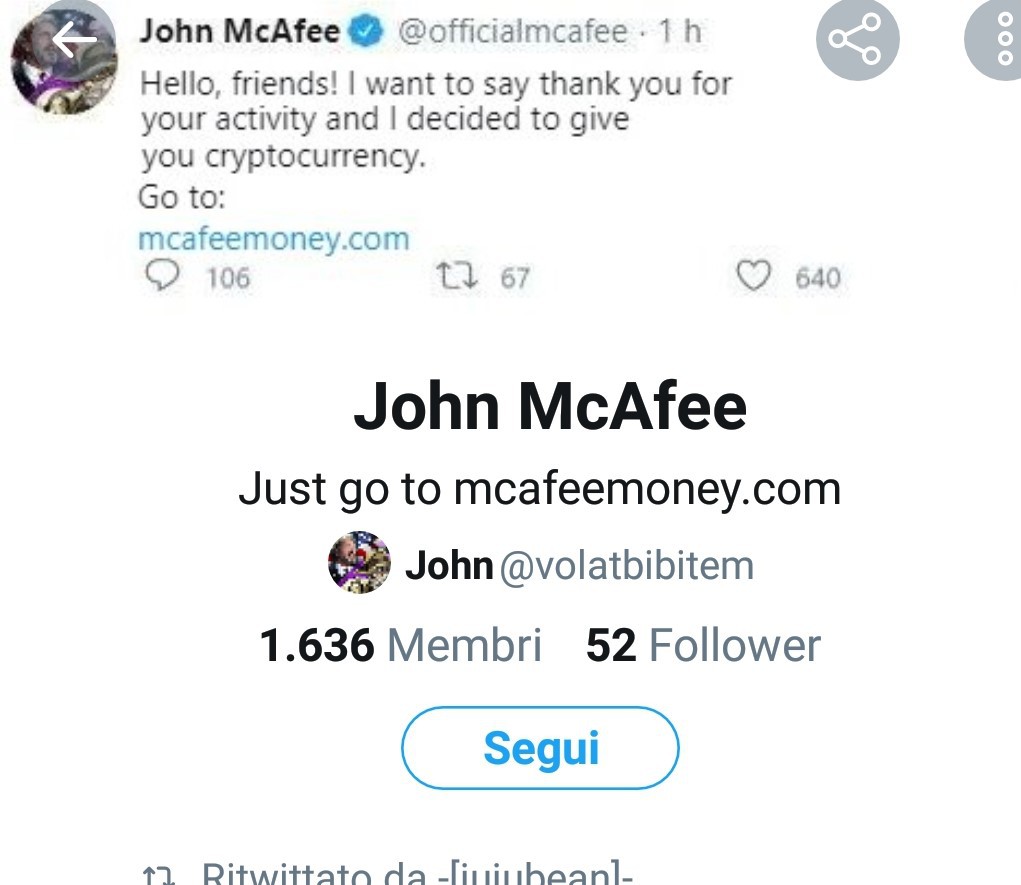 McAfee scam