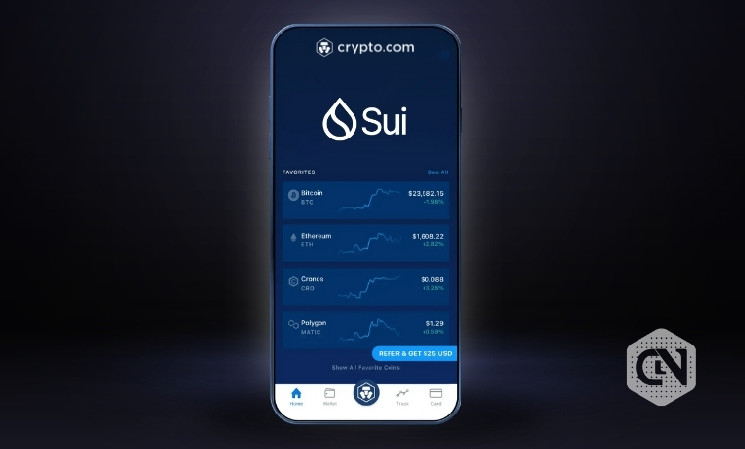 SUI теперь доступен для ончейн-стейкинга на Crypto.com