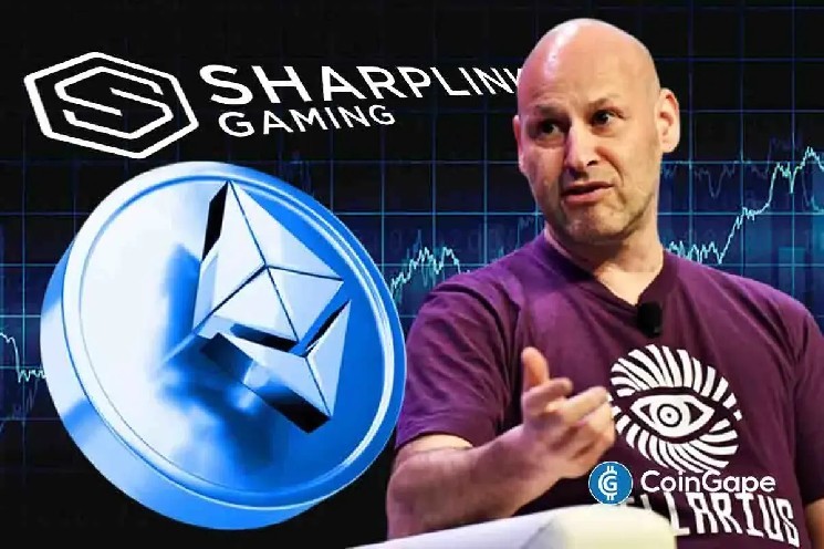 SharpLink Gaming Джо Любина начала продавать ETH? Акции SBET упали на 8%