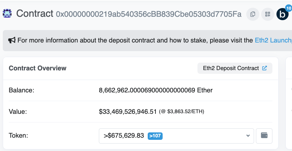 Когда состоялся запуск ethereum 2.0 beacon