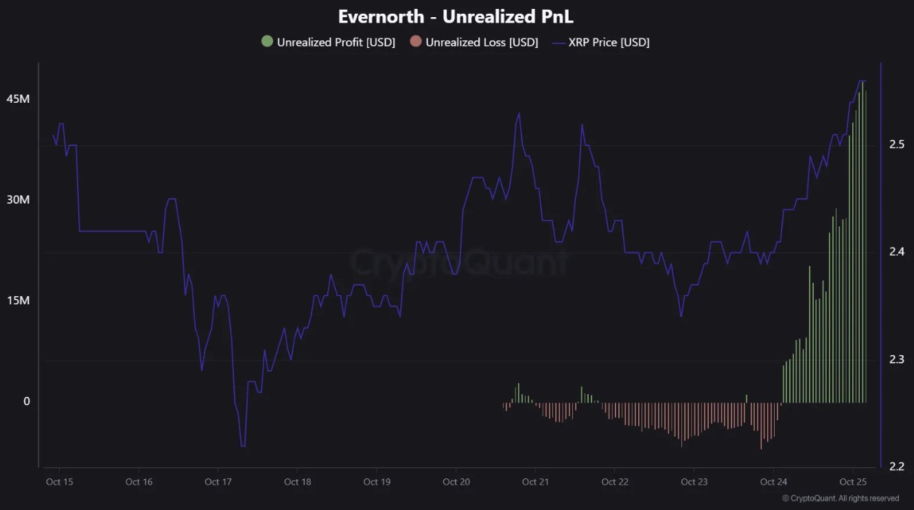 Казначейские активы Evernorth XRP достигли $1 млрд перед листингом на Nasdaq Казначейские активы Evernorth XRP достигли $1 млрд перед листингом на Nasdaq