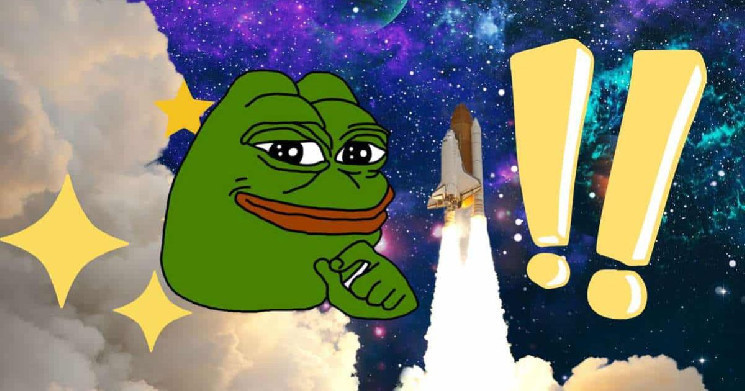 За месяц цена Pepe повысилась на 826%, и рост продолжится