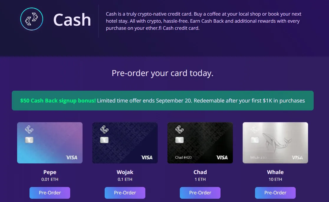 Ether fi Presenta Una Tarjeta Criptogr fica Sin Custodia Con DeFi En 