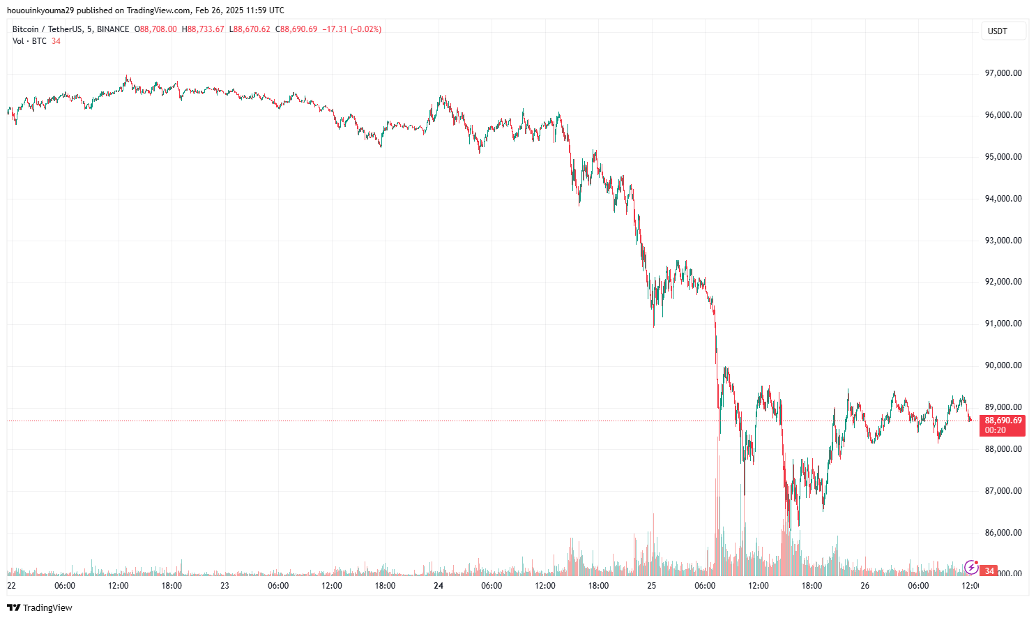 BINANCE:BTCUSDT Chart Image by hououinkyouma29