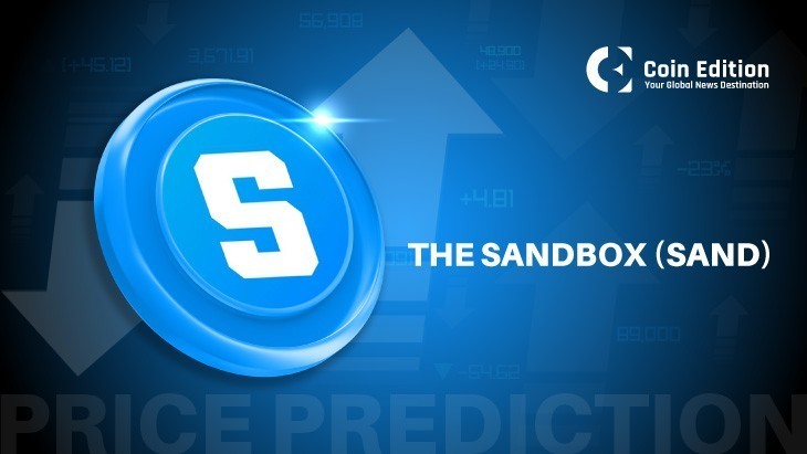 Прогноз цены на песочницу ($ Sand) за 12 июня 2025 года: могут ли быки расширить прорыв на 0,33 доллара?