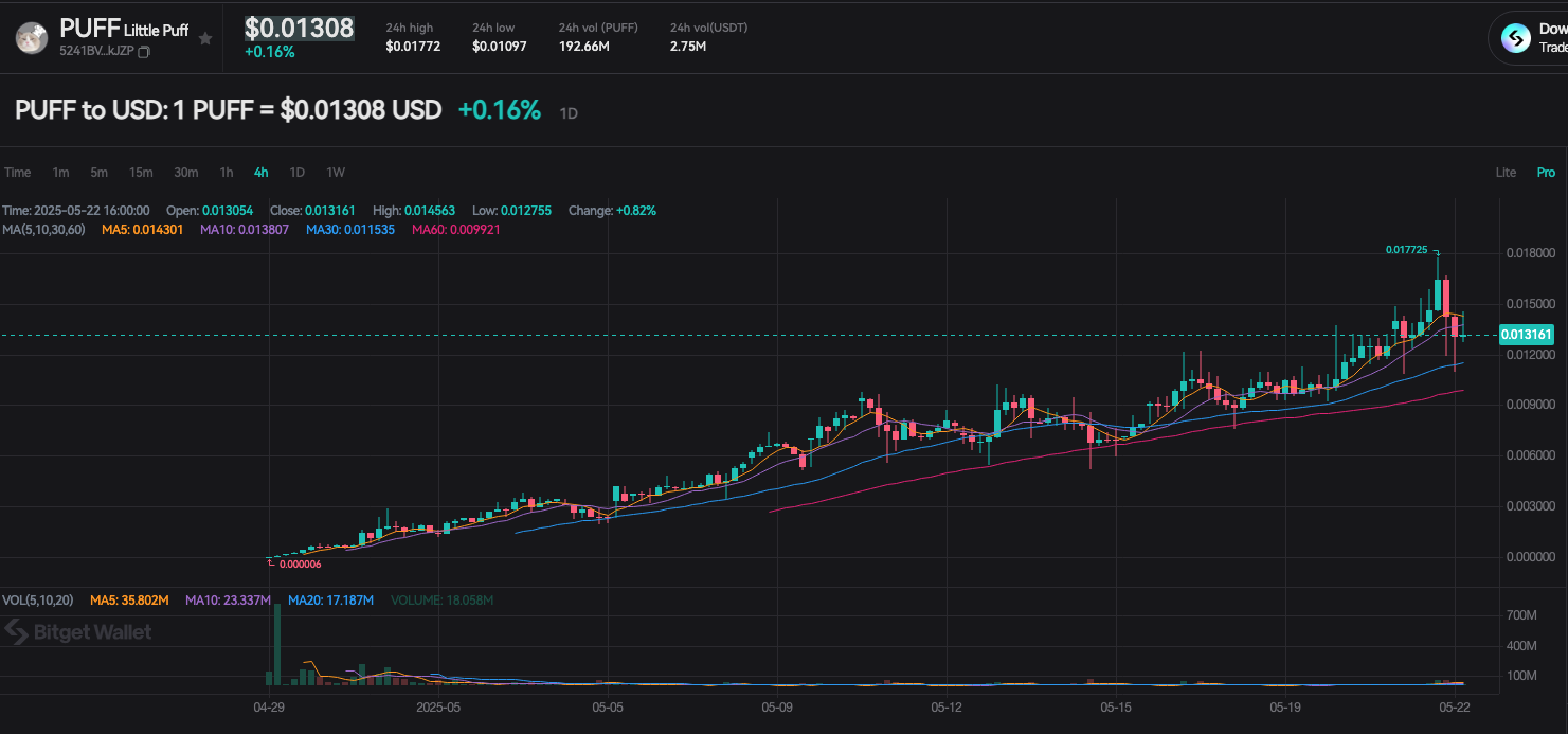 Little Puff crypto hits $13M market cap after 300% surge — what’s behind it? - 1