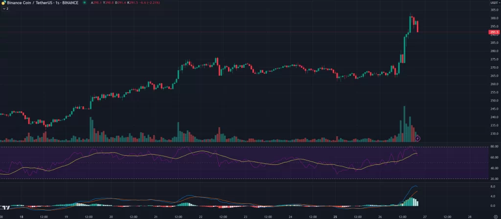 Yang Pertama Terjadi di BNB Enam Bulan Setelah Pengumuman Binance! Beruang Besar il Capo berkomentar!