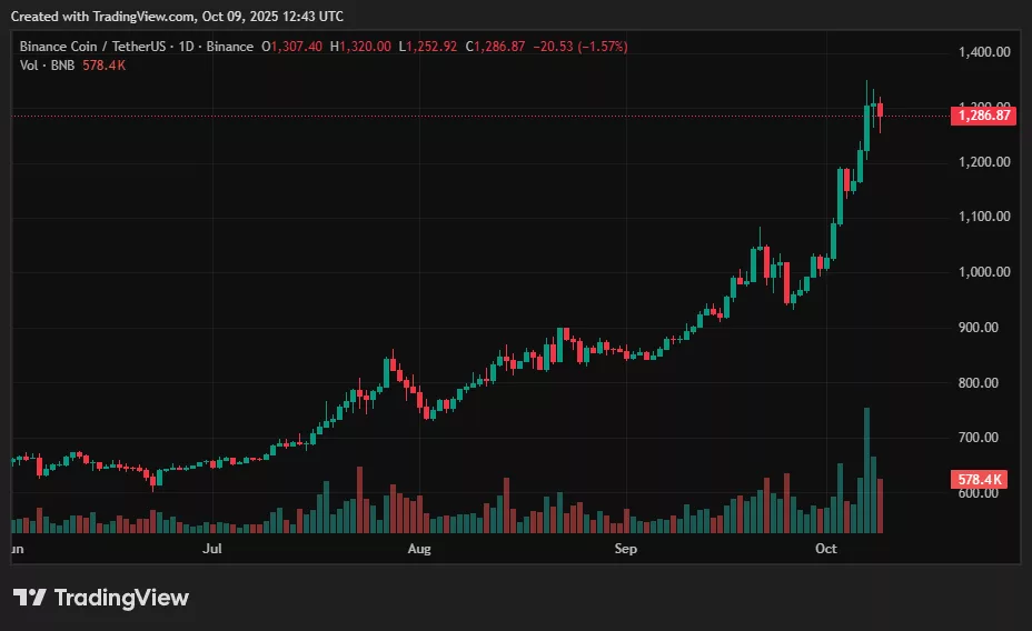 BNB price prediction: Can Binance Coin stay ahead of XRP? - 1