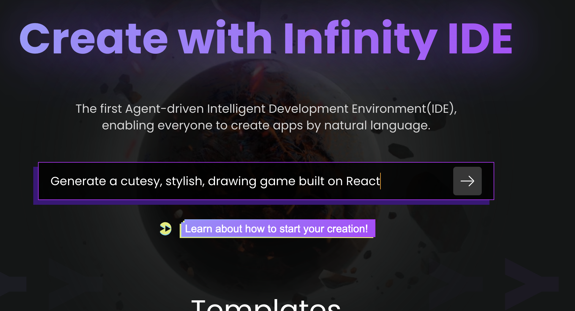 Infinity Ground will debut on July 5th at Vinance Alpha