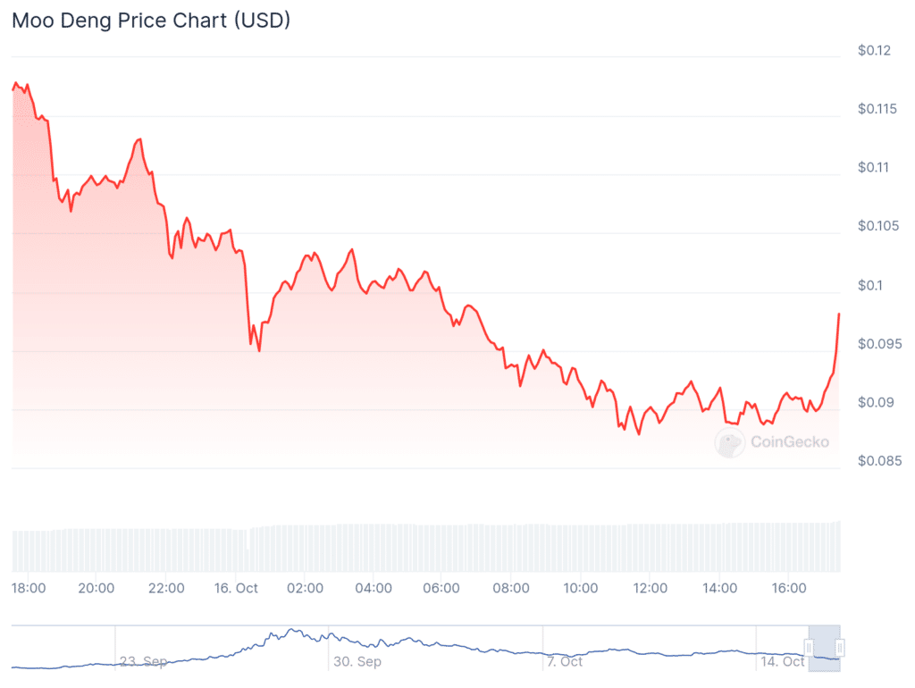 Moo Deng falls more than 22% after market debut with 'meteoric rise' - 1