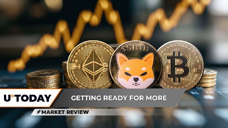 Ethereum (ETH) при 31% скачке в часы: что дальше? Шиба Ину (Шиб) готова за 0,00002 долл. США, биткойн (BTC): не получайте слишком бычьи для 100 000 долларов США.