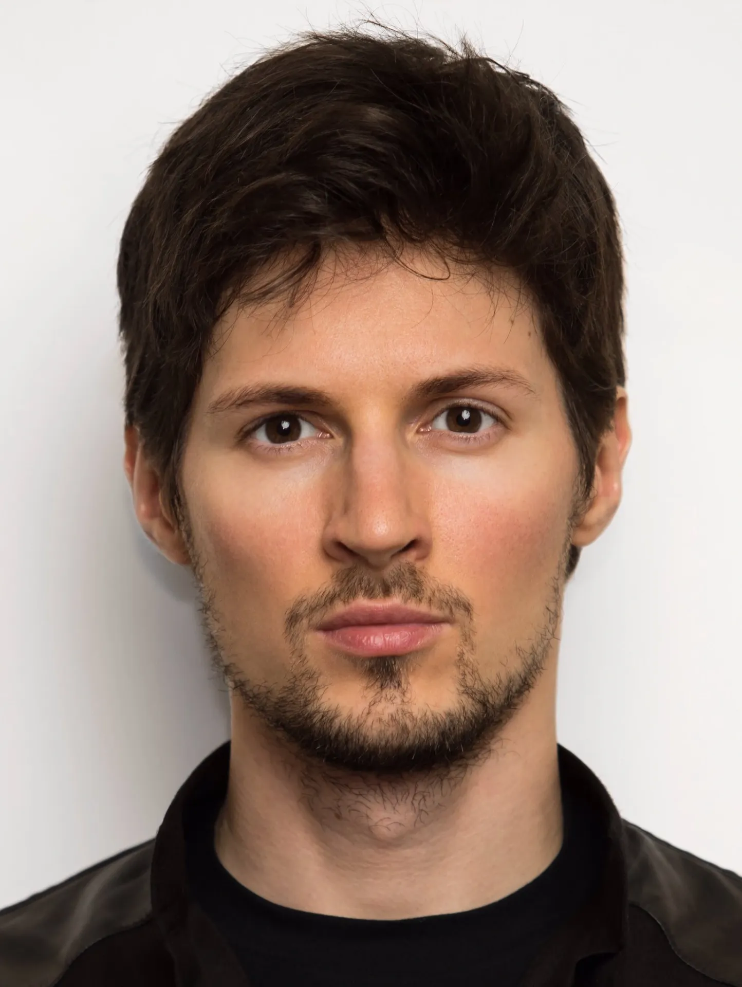 Telegram's founder Pavel Durov shared a picture he claims is the new photo on his passport