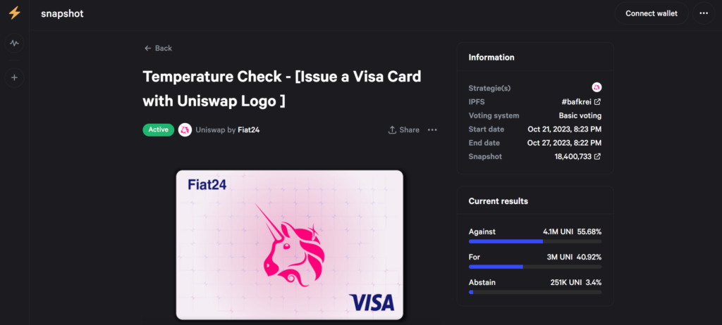 Fiat24 proposes Uniswap branded Visa card  - 1