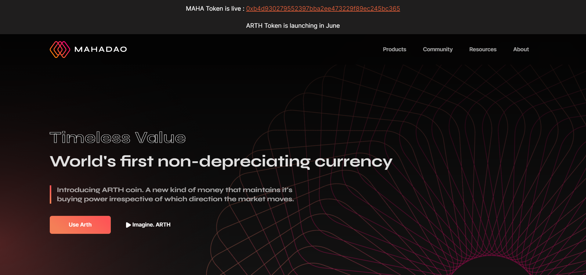 MahaDAO introduces ARTH valuecoin