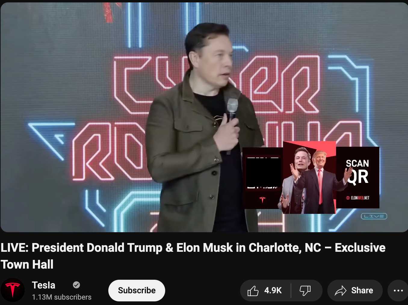 Musk and Trump used to shill crypto scam after Indian influencer’s YouTube hack - 1