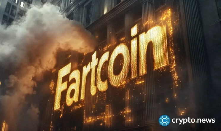 Fartcoin начинает вонють, когда умные деньги выходят, появляются знаки о медвежьем обращении