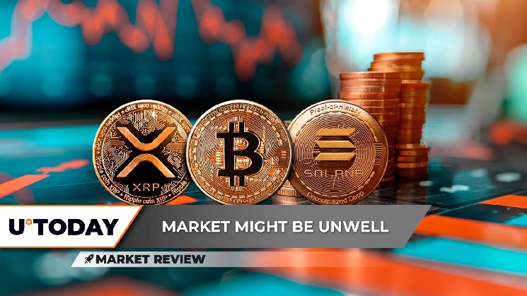 Xrp: 2 доллара Уровень подвергается риску, Биткойн (BTC): ATH Reversal Chance, Solana (Sol) удивил всех