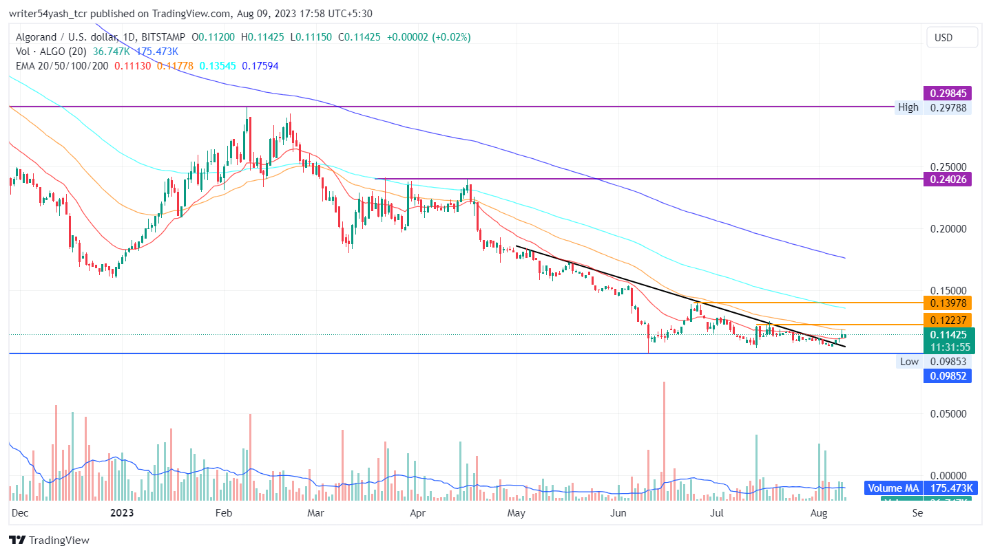 ALGO Coin Price Prediction 2023: Can Algorand Rise Upto $1 Mark?